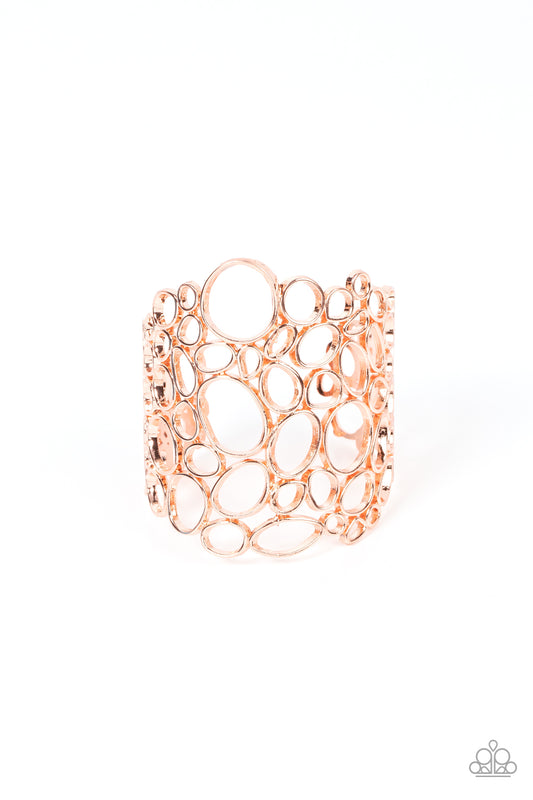 All Turned Around - Copper Bracelet