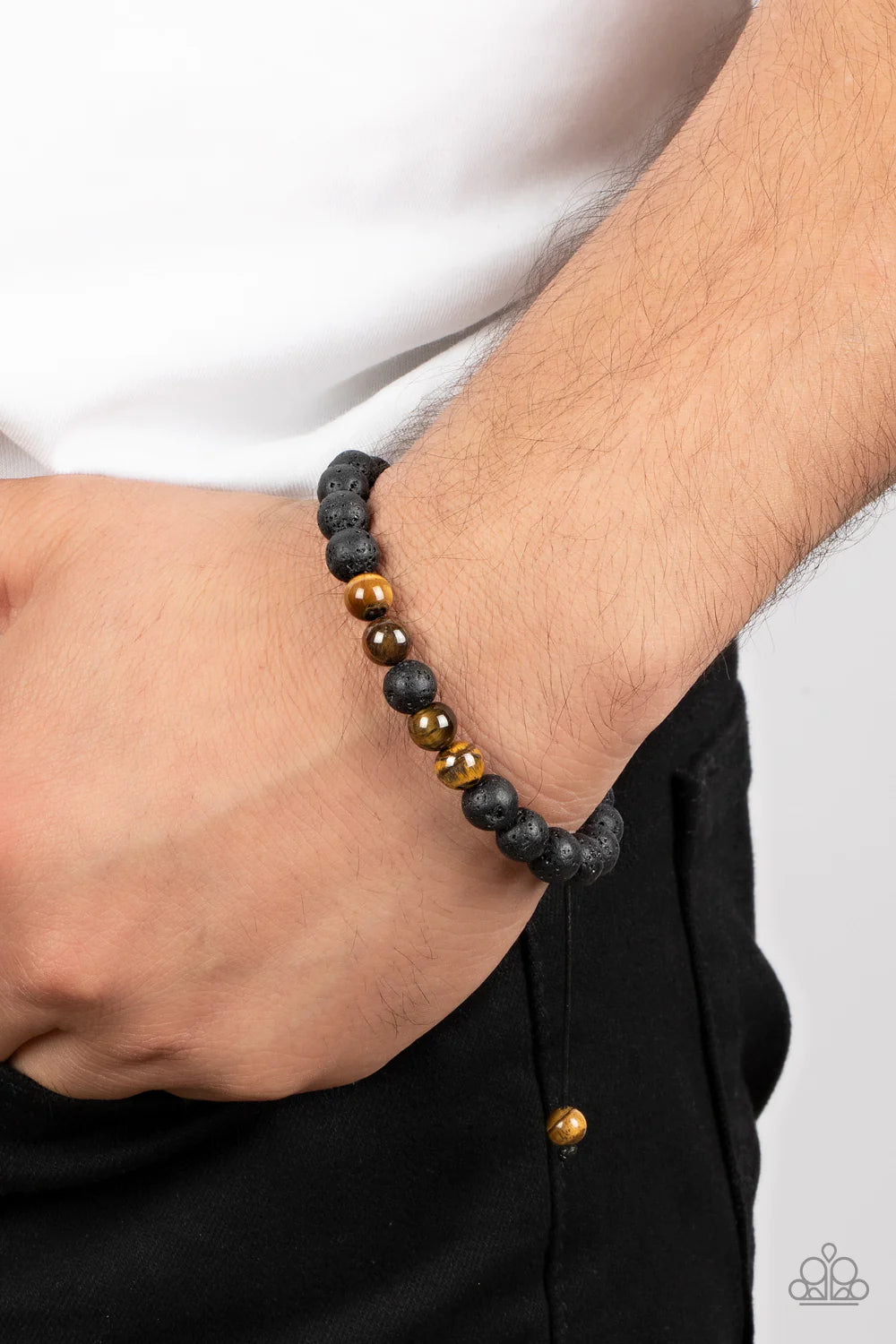 Alternative Rock Brown Bracelet