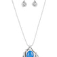 Amazon Amulet - Blue Necklace