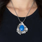 Amazon Amulet - Blue Necklace
