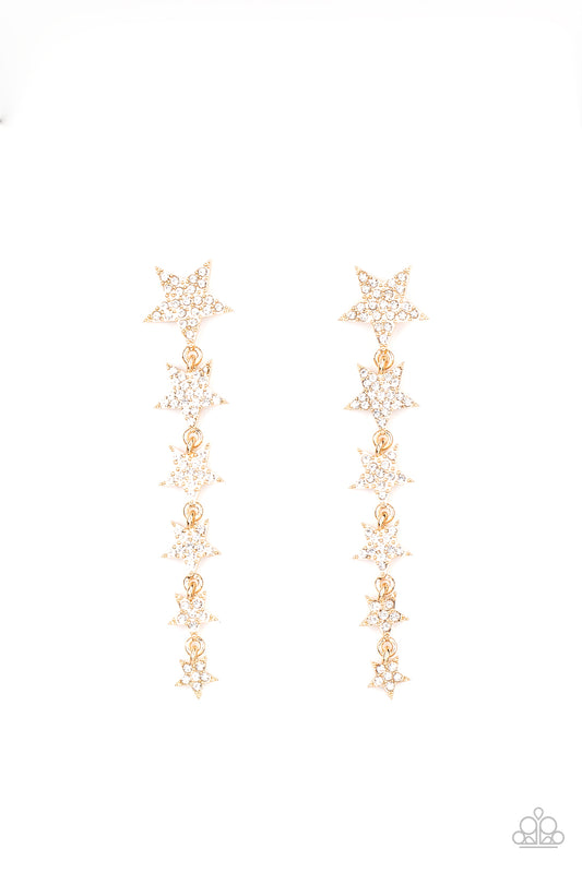 Americana Attitude - Gold Earring