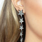 Americana Attitude Gun Metal Earring