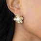 Apple Blossom Pearls - Gold Earring