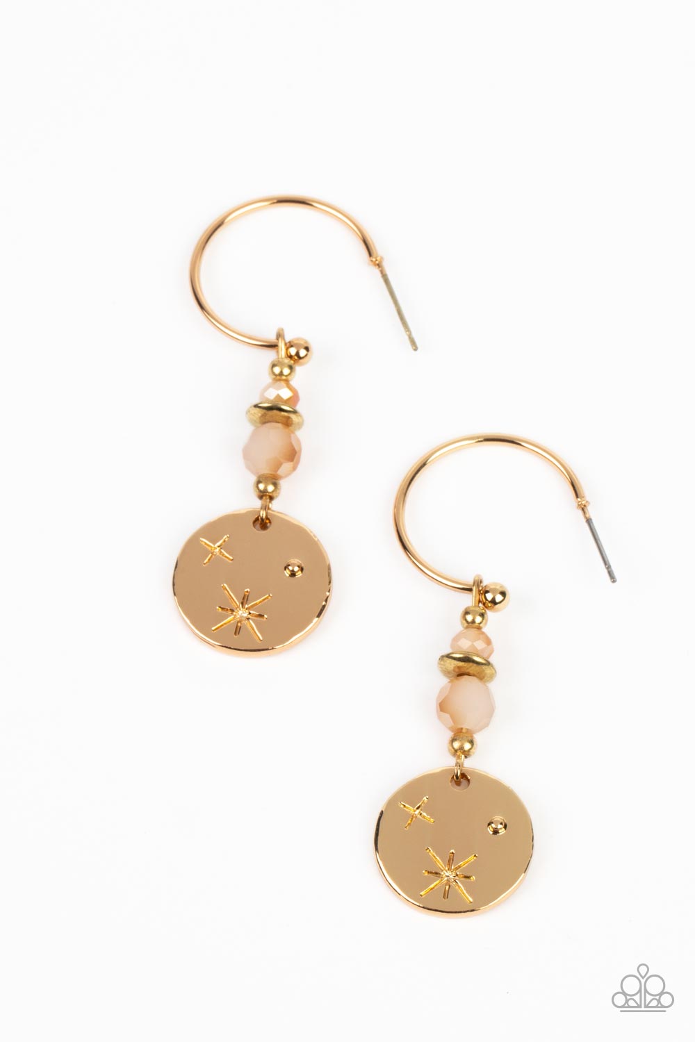 Artificial STARLIGHT - Gold Earring