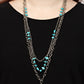 Artisanal Abundance - Blue Necklace