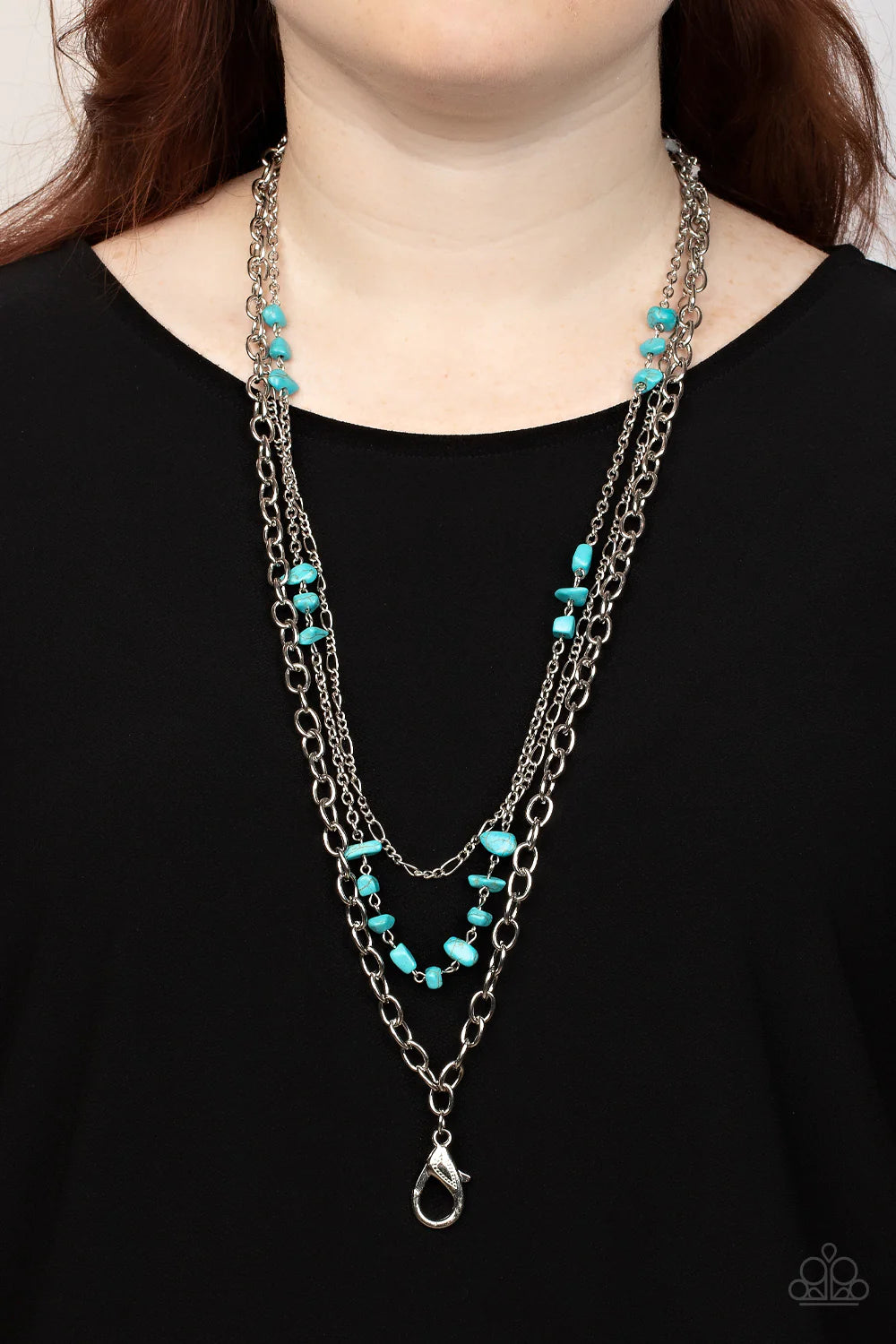 Artisanal Abundance - Blue Necklace