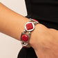 Asymmetrical A-Lister - Red Bracelet