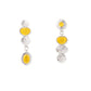 Asymmetrical Appeal - Yellow Earring