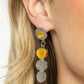 Asymmetrical Appeal - Yellow Earring