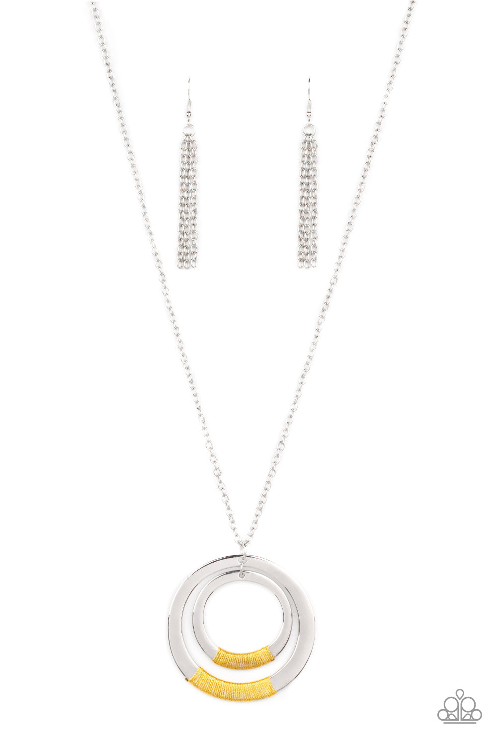 Authentic Attitude Yellow Necklace