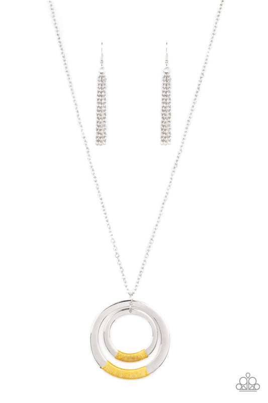 Authentic Attitude Yellow Necklace