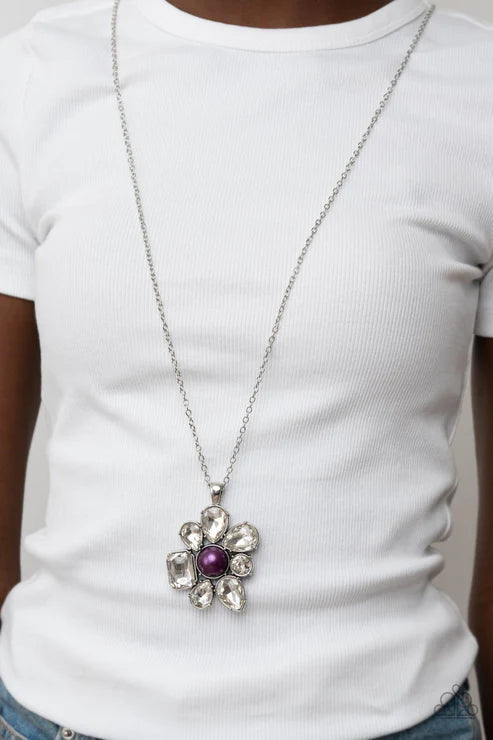 BLOOM Shaka-Laka Purple Necklace