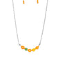 BOUQUET We Go - Orange Necklace