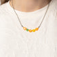 BOUQUET We Go - Orange Necklace
