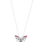 Badlands Butterfly - Pink Necklace