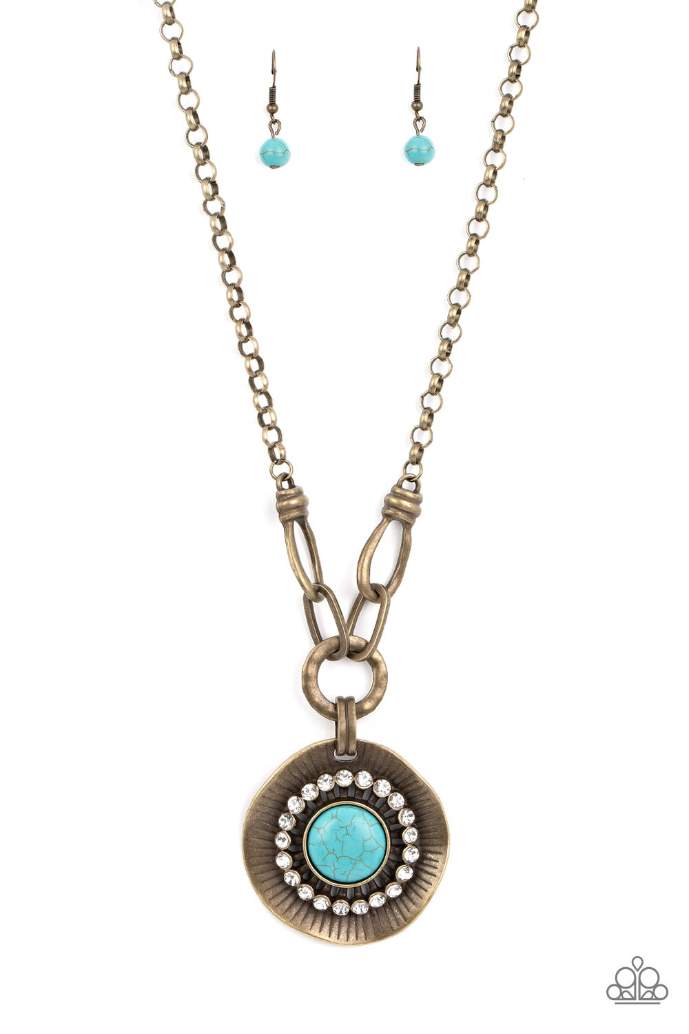 Badlands Treasure Hunt Brass Necklace