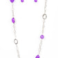 Barcelona Bash - Purple Necklace