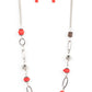 Barefoot Bohemian - Red Necklace
