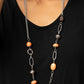 Barefoot Bohemian Orange Necklace