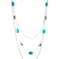 Barefoot and Beachbound - Blue Necklace
