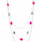 Barefoot and Beachbound - Pink Necklace
