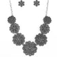 Basketful of Blossoms Silver Necklace