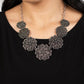 Basketful of Blossoms Silver Necklace