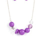 Bauble Bonanza - Purple Necklace