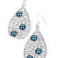 Bauble Burst - Blue Earring