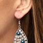 Bauble Burst - Blue Earring
