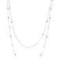 Beach Party Pageant - Silver Necklace