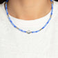 Beaming Bling - Blue Necklace