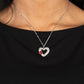 Bedazzled Bliss - Red Necklace