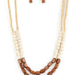 Bermuda Bellhop - Brown Necklace