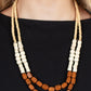 Bermuda Bellhop - Brown Necklace