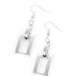 Blazing Buckles - Silver Earring