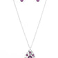 Blissfully Bohemian Purple Necklace