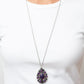 Blissfully Bohemian Purple Necklace