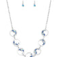 Blissfully Bubbly - Blue Necklace
