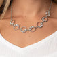 Blissfully Bubbly - White Necklace