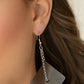 Block Party Posh Gun Metal Earring