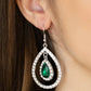 Blushing Bride - Green Earring