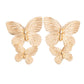 Blushing Butterflies - Gold Earring
