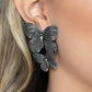 Blushing Butterflies - Silver Earrings