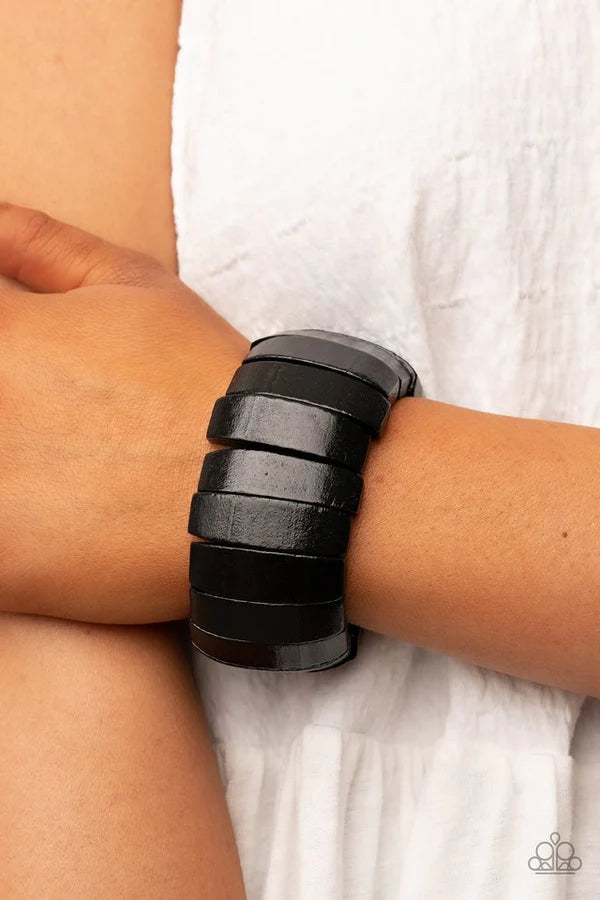 Boardwalk Bonanza - Black Bracelet
