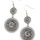Bohemian Bedazzle - Silver Earring