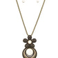 Bohemian Blossom - Brass Necklace