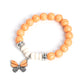 Bold Butterfly - Orange Bracelet