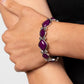 Boldly BEAD-azzled - Purple Bracelet