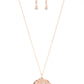 Boom and COMBUST Rose Gold Necklace
